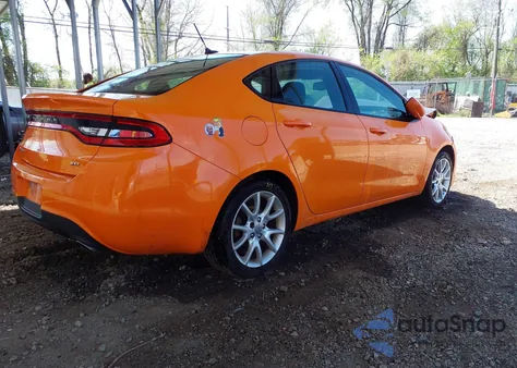 2013 Dodge Dart Sxt from USA, damaged, VIN 1C3CDFBAXDD338437